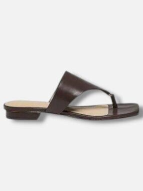22élevé Women's Brown Ring Leather Sandals Shoe Size 40
